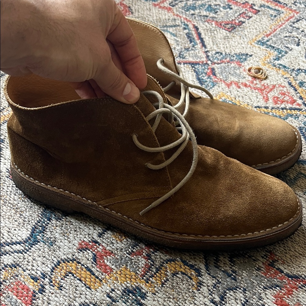Todd Snyder Brown Suede Shoes 12
